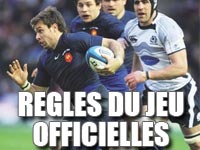 Liens vers les règles officielles du rugby
