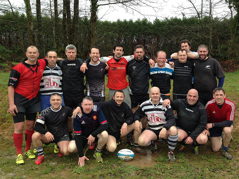 Entrainement pascal du rugby club redonnais loisir