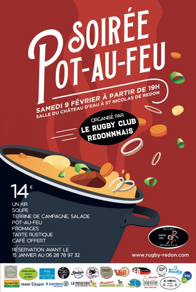 SoirÃ©e pot-au-feu du rugby club redonnais