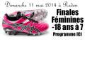 Finales FÃ©minines -18 ans Ã  VII Dimanche 11 mai Ã  Redon